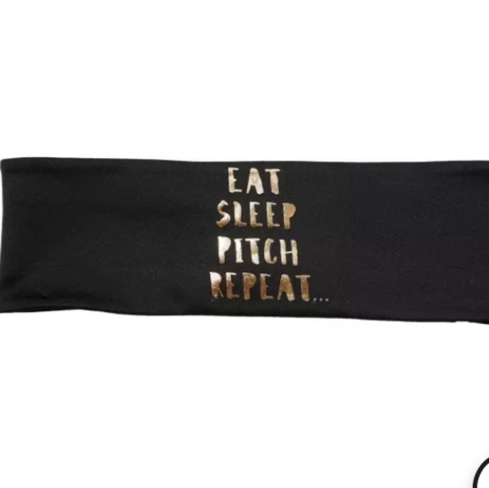 Dick's Sporting Goods Eat sleep pitch repeat softball headband